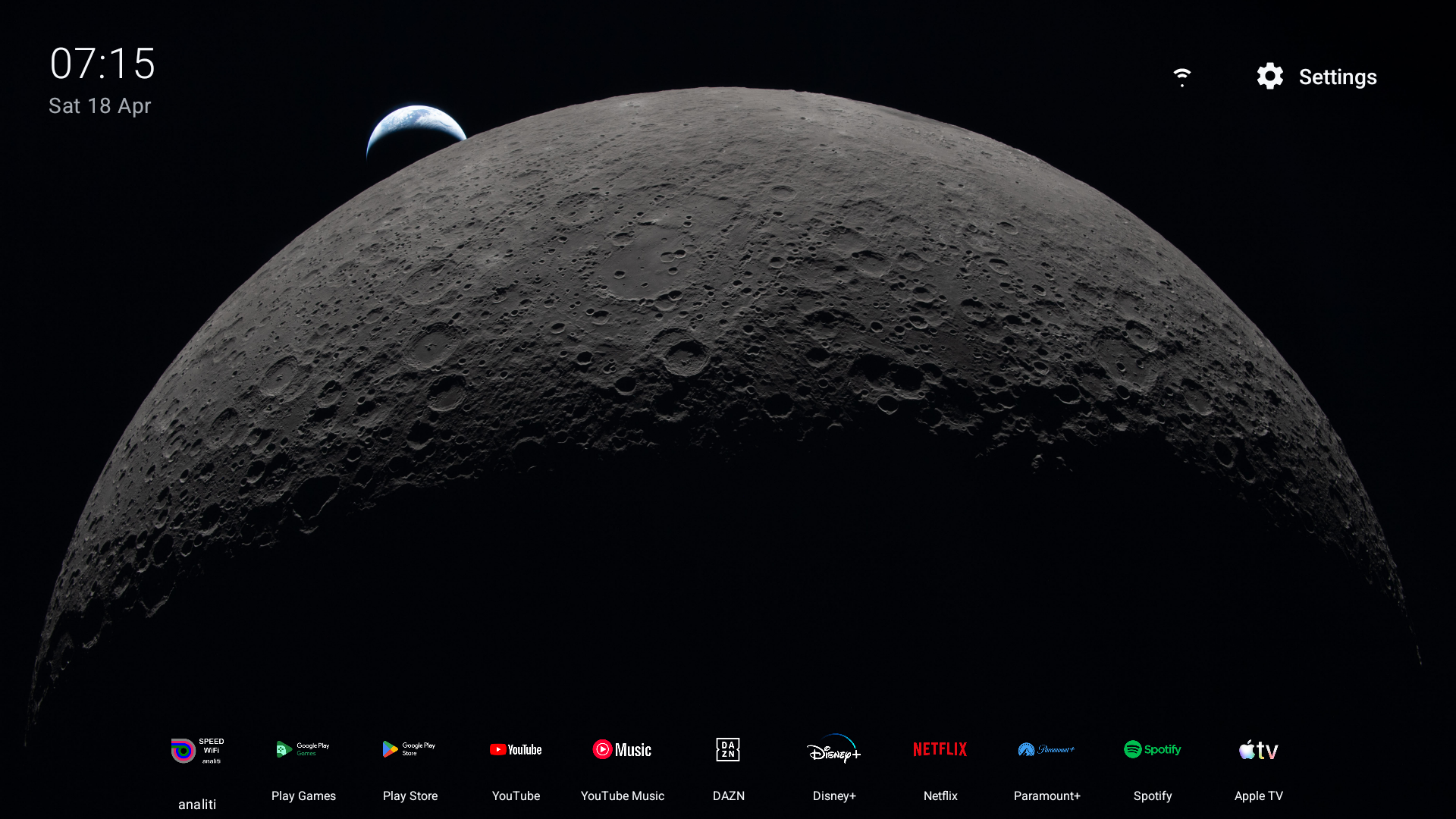 Aero Launcher home screen